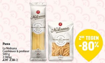 Promoties Pasta la molisana - La Molisana - Geldig van 25/05/2023 tot 31/05/2023 bij Delhaize