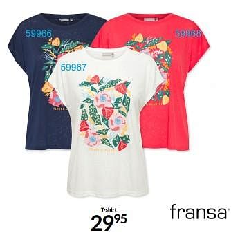 Promoties T-shirt - Fransa - Geldig van 07/05/2023 tot 30/06/2023 bij Bon'A Parte