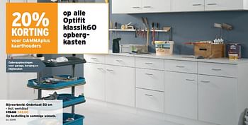 Promotions Onderkast - Optifit - Valide de 24/05/2023 à 06/06/2023 chez Gamma