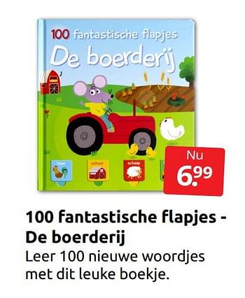 Promotions 100 fantastische flapjes - de boerderij - Produit Maison - Boekenvoordeel - Valide de 27/05/2023 à 04/06/2023 chez BoekenVoordeel