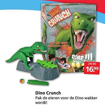 Promoties Dino crunch - Goliath - Geldig van 27/05/2023 tot 04/06/2023 bij BoekenVoordeel