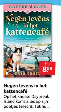 Negen levens in het kattencafé-Huismerk - Boekenvoordeel