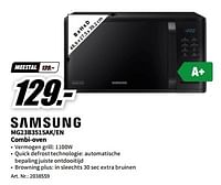 Samsung mg23b3515ak-en combi-oven-Samsung