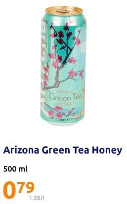 Promoties Arizona green tea honey - Arizona - Geldig van 24/05/2023 tot 30/05/2023 bij Action