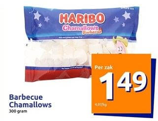 Promoties Barbecue chamallows - Haribo - Geldig van 24/05/2023 tot 30/05/2023 bij Action