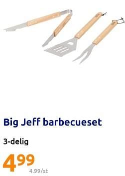 Promoties Big jeff barbecueset - Big Jeff - Geldig van 24/05/2023 tot 30/05/2023 bij Action