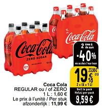 Coca cola regular ou - of zero-Coca Cola