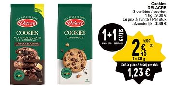 Promoties Cookies delacre - Delacre - Geldig van 30/05/2023 tot 05/06/2023 bij Cora