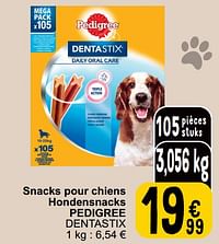 Snacks pour chiens hondensnacks pedigree dentastix-Pedigree
