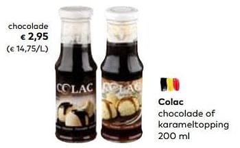 Promoties Colac chocolade - Colac - Geldig van 24/05/2023 tot 20/06/2023 bij Bioplanet
