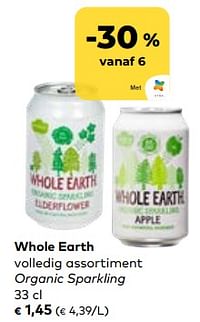 Whole earth volledig assortiment organic sparkling-Whole Earth
