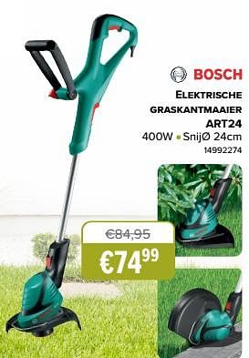 Promoties Bosch elektrische graskantmaaier art24 - Bosch - Geldig van 22/05/2023 tot 30/06/2023 bij Europoint