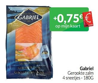 Promoties Gabriel gerookte zalm - Gabriel - Geldig van 01/06/2023 tot 30/06/2023 bij Intermarche