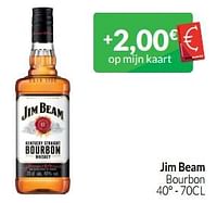 Promoties Jim beam bourbon - Jim Beam - Geldig van 01/06/2023 tot 30/06/2023 bij Intermarche