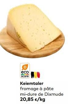 Promotions Keiemtaler fromage à pâte mi-dure de dixmude - Produit maison - Bioplanet - Valide de 24/05/2023 à 20/06/2023 chez Bioplanet
