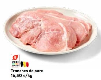 Promotions Tranches de porc - Produit maison - Bioplanet - Valide de 24/05/2023 à 20/06/2023 chez Bioplanet
