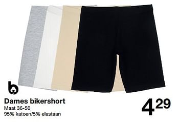 Promoties Dames bikershort - Huismerk - Zeeman  - Geldig van 27/05/2023 tot 09/06/2023 bij Zeeman