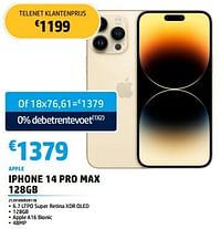 Apple iphone 14 pro max 128gb-Apple