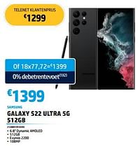Samsung galaxy s22 ultra 5g 512gb-Samsung