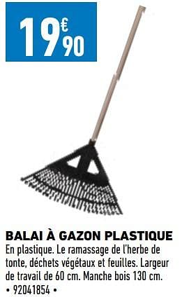 Promoties Balai à gazon plastique - Spear & Jackson - Geldig van 26/05/2023 tot 08/06/2023 bij Brico Cash