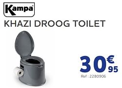 Khazi droog toilet