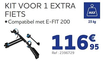 Promoties Kit voor 1 extra fiets - Huismerk - Auto 5  - Geldig van 25/05/2023 tot 31/03/2024 bij Auto 5
