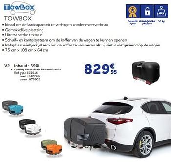 Promotions Towbox v2 - TowBox - Valide de 25/05/2023 à 31/03/2024 chez Auto 5