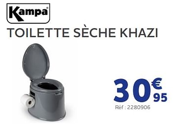 Promotions Toilette sèche khazi - Kampa - Valide de 25/05/2023 à 31/03/2024 chez Auto 5