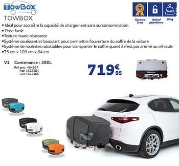 Promotions Towbox v1 - TowBox - Valide de 25/05/2023 à 31/03/2024 chez Auto 5