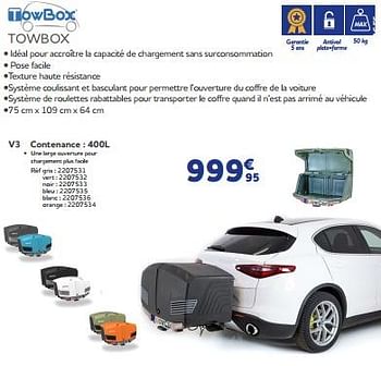 Promoties Towbox v3 - TowBox - Geldig van 25/05/2023 tot 31/03/2024 bij Auto 5
