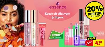 Promoties 8h matte liquid lipstick - Essence - Geldig van 30/05/2023 tot 11/06/2023 bij Kruidvat
