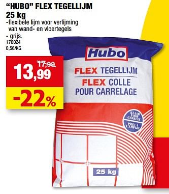 Promotions Hubo flex tegellijm - Produit maison - Hubo  - Valide de 31/05/2023 à 11/06/2023 chez Hubo