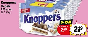 Promoties Knoppers - Knoppers - Geldig van 30/05/2023 tot 11/06/2023 bij Kruidvat