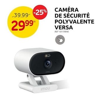 Promoties Imou caméra de sécurité polyvalente versa - Imou - Geldig van 31/05/2023 tot 12/06/2023 bij Brico
