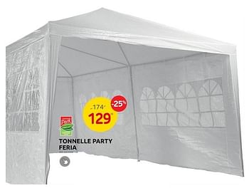 Promoties Tonnelle party feria - Central Park - Geldig van 31/05/2023 tot 12/06/2023 bij Brico