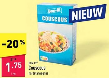 Promoties Couscous - Bon-Ri - Geldig van 05/06/2023 tot 16/06/2023 bij Aldi