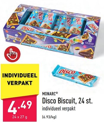 Promotions Disco biscuit - Monarc - Valide de 09/06/2023 à 16/06/2023 chez Aldi