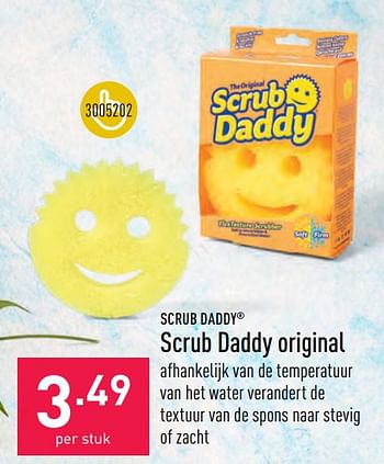 Promoties Scrub daddy original - Scrub Daddy - Geldig van 07/06/2023 tot 16/06/2023 bij Aldi