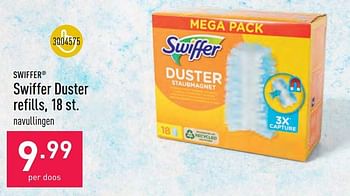 Promoties Swiffer duster refills - Swiffer - Geldig van 07/06/2023 tot 16/06/2023 bij Aldi