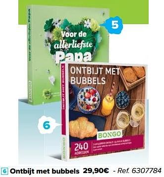 Promoties Ontbijt met bubbels - Bongo - Geldig van 31/05/2023 tot 12/06/2023 bij Carrefour