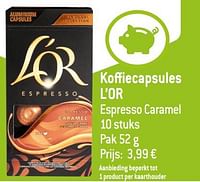 Koffiecapsules l’or-Douwe Egberts