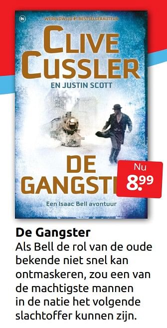 Promoties De gangster - Huismerk - Boekenvoordeel - Geldig van 03/06/2023 tot 11/06/2023 bij BoekenVoordeel