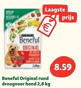 Promoties Beneful original rund droogvoer hond - Purina - Geldig van 07/06/2023 tot 14/06/2023 bij Maxi Zoo