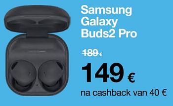 Promoties Samsung galaxy buds2 pro - Samsung - Geldig van 01/06/2023 tot 12/06/2023 bij Orange