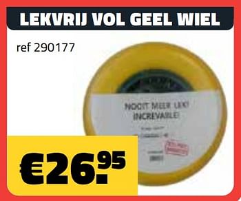 Promoties Lekvrij vol geel wiel - Huismerk - Bouwcenter Frans Vlaeminck - Geldig van 05/06/2023 tot 30/06/2023 bij Bouwcenter Frans Vlaeminck