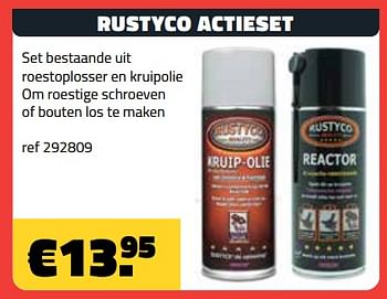Promoties Rustyco actieset - Rustyco - Geldig van 05/06/2023 tot 30/06/2023 bij Bouwcenter Frans Vlaeminck