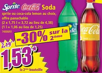 Promotions Soda - Produit Maison - Norma - Valide de 07/06/2023 à 14/06/2023 chez Norma