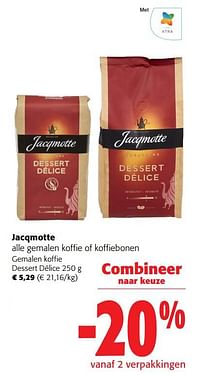Jacqmotte gemalen koffie dessert délice-JACQMOTTE