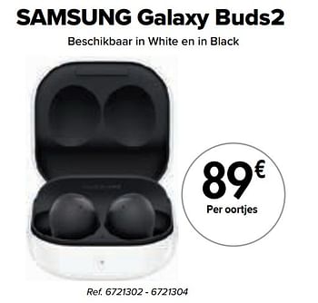 Promoties Samsung galaxy buds2 - Samsung - Geldig van 30/05/2023 tot 30/06/2023 bij Carrefour