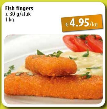 Promoties Fish fingers - Huismerk - Aronde - Geldig van 30/05/2023 tot 01/07/2023 bij Aronde